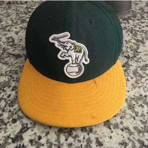 A's hat